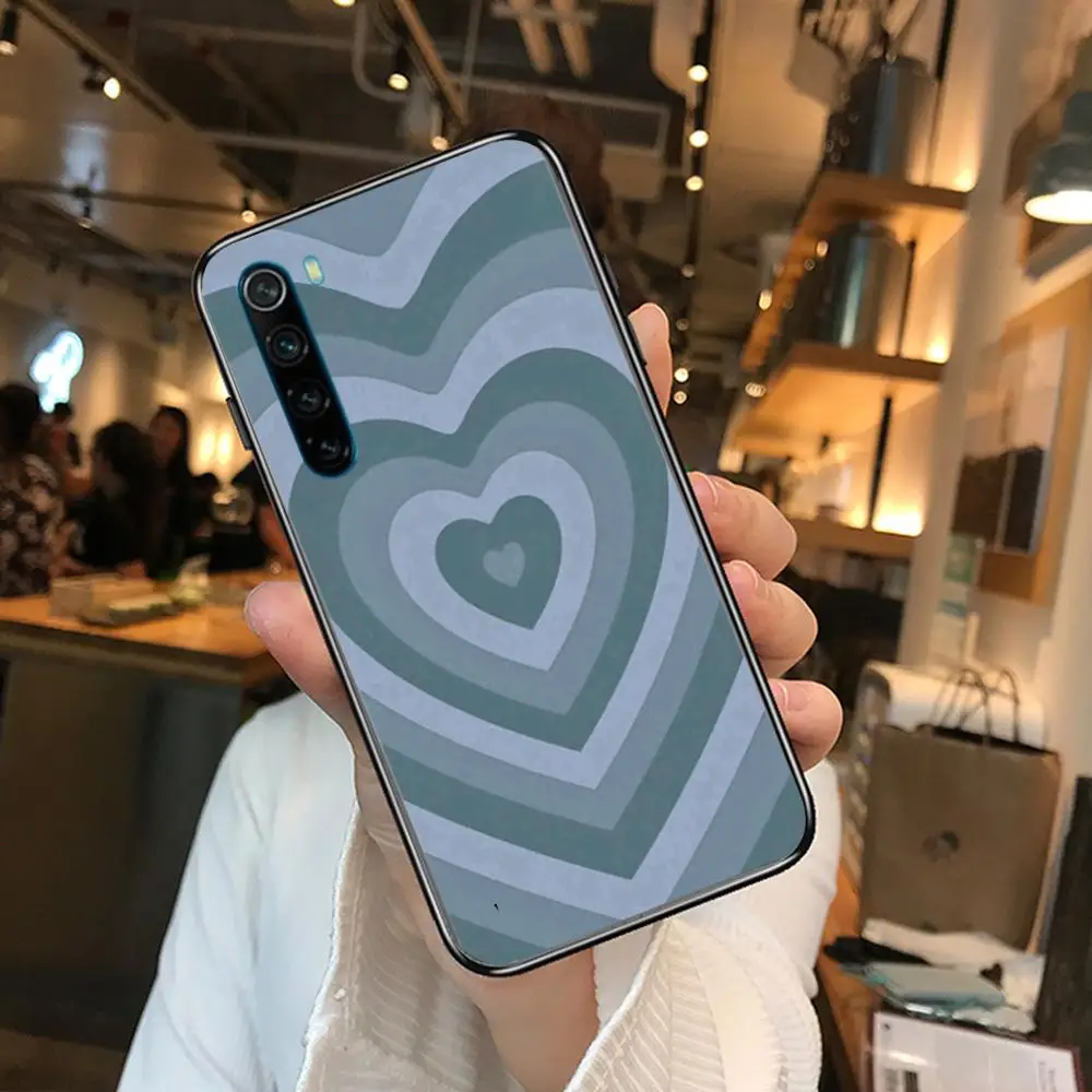 

Favored cartoon Phone Case For XiaoMi Redmi Note 9S 8 7 6 5 A Pro T Y1 Anime Black Cover Silicone Back Pretty