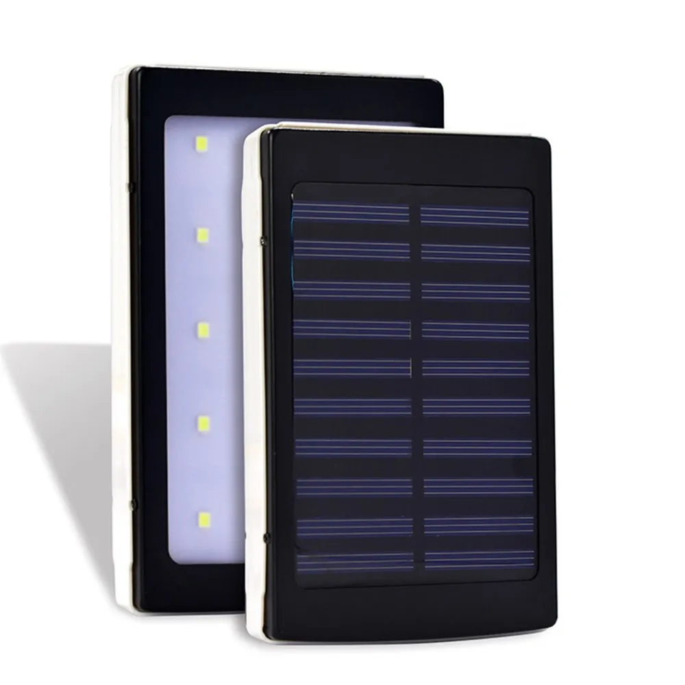 

Portable 5x18650 Powerbank Power Power Bank 18650 Solar Power Bank Case DIY Box Dual USB Kit Phone Charger Flashlight