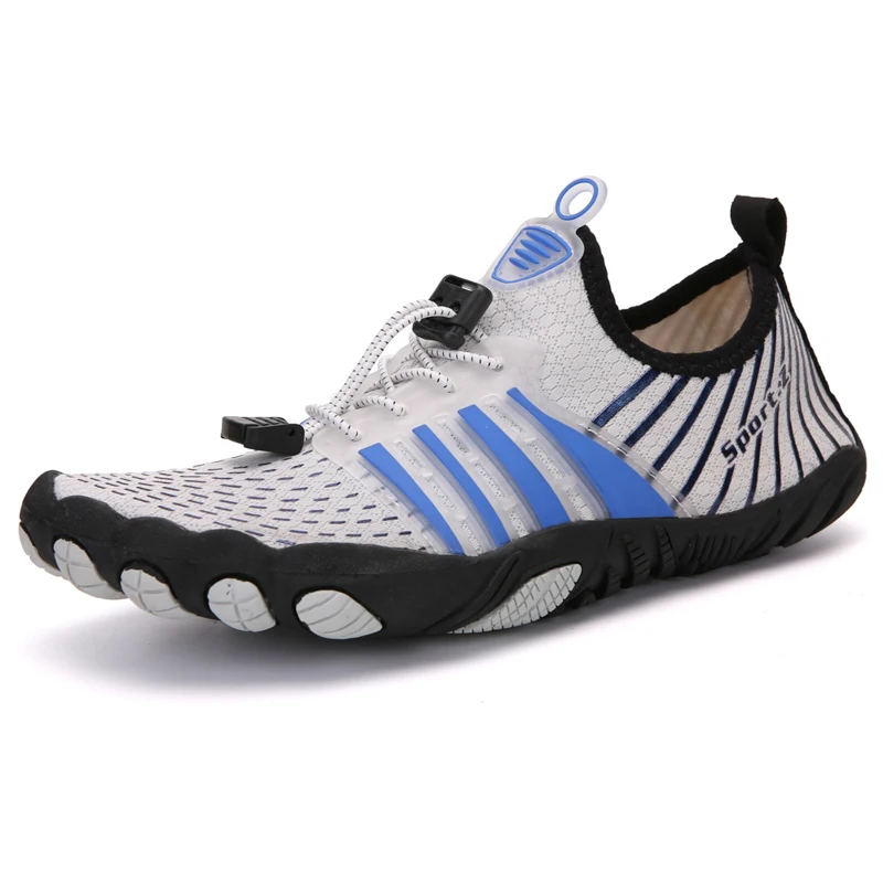 

Unisex Lightweight Five Fingers Beach Wading Shoes Women Outdoor Barefoot Sports Surf Sneakers Men Athletic Fishing Aqua Shoes