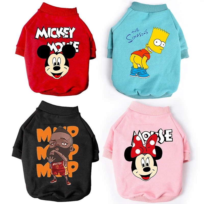 Зимняя одежда для собак теплое пальто домашних животных кофты щенков маленьких