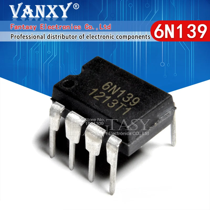 10 шт. 6N139 EL6N139 A6N139 HCPL-6N139 DIP SOP8 DIP-8 SMD-8 | Электронные компоненты и принадлежности