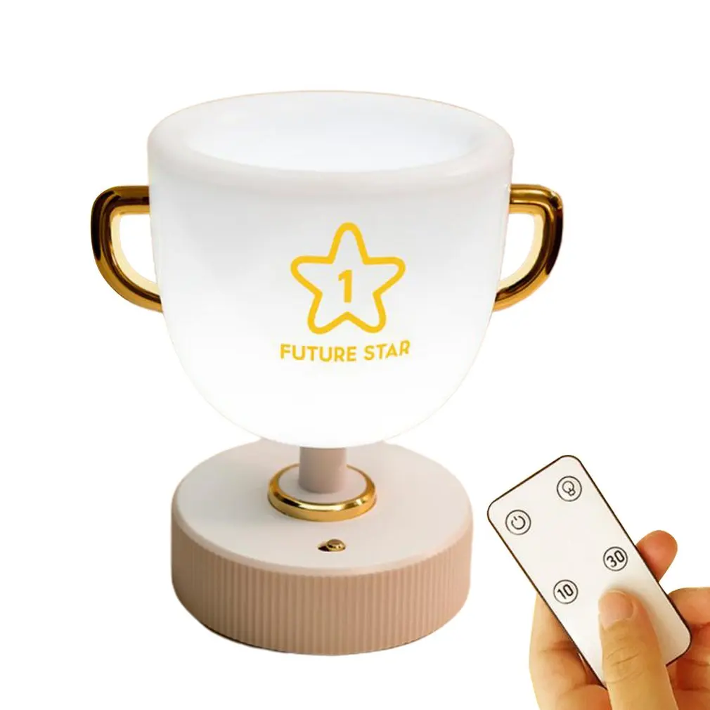 

Creative Pen Cup Table Lamp Seven Color Light Storage Remote Control Desk Lamp Desktop Reading Learning Lamp