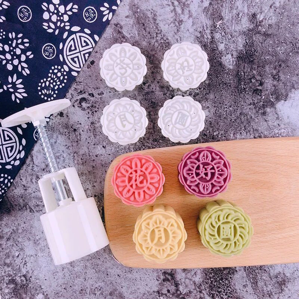 5 стилей силиконовая форма для печенья Сердце бриллиант и звезды Форма дня