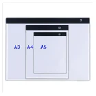 A3A4A5 Размеры планшет для рисования светодиодный светильник Pad Планшета инструменты для вышивки картин со стразами защита глаз яркий копию доска Алмазная вышивка искусство