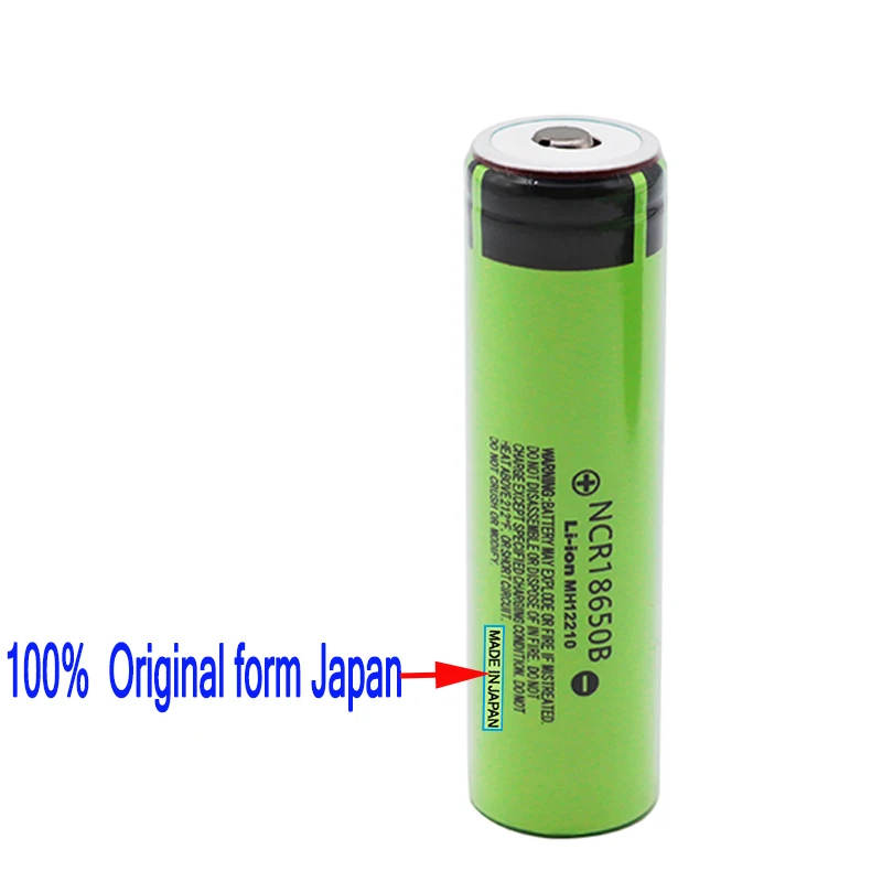 

20PCS Original 3400mah 18650 battery NCR18650B 3.7v 3400mah 18650 Lithium Rechargeable Battery For Flashlight batteries Pointed