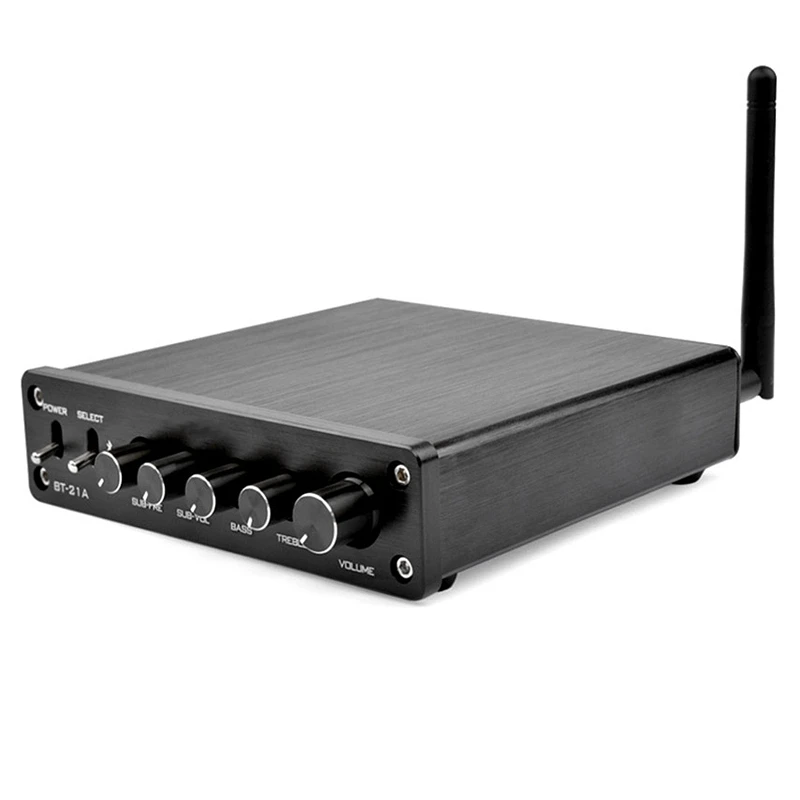 2 1 канала 50 Вт + 100 Bluetooth 4 0 Цифровой 200W усилитель для сабвуфера hi fi звук