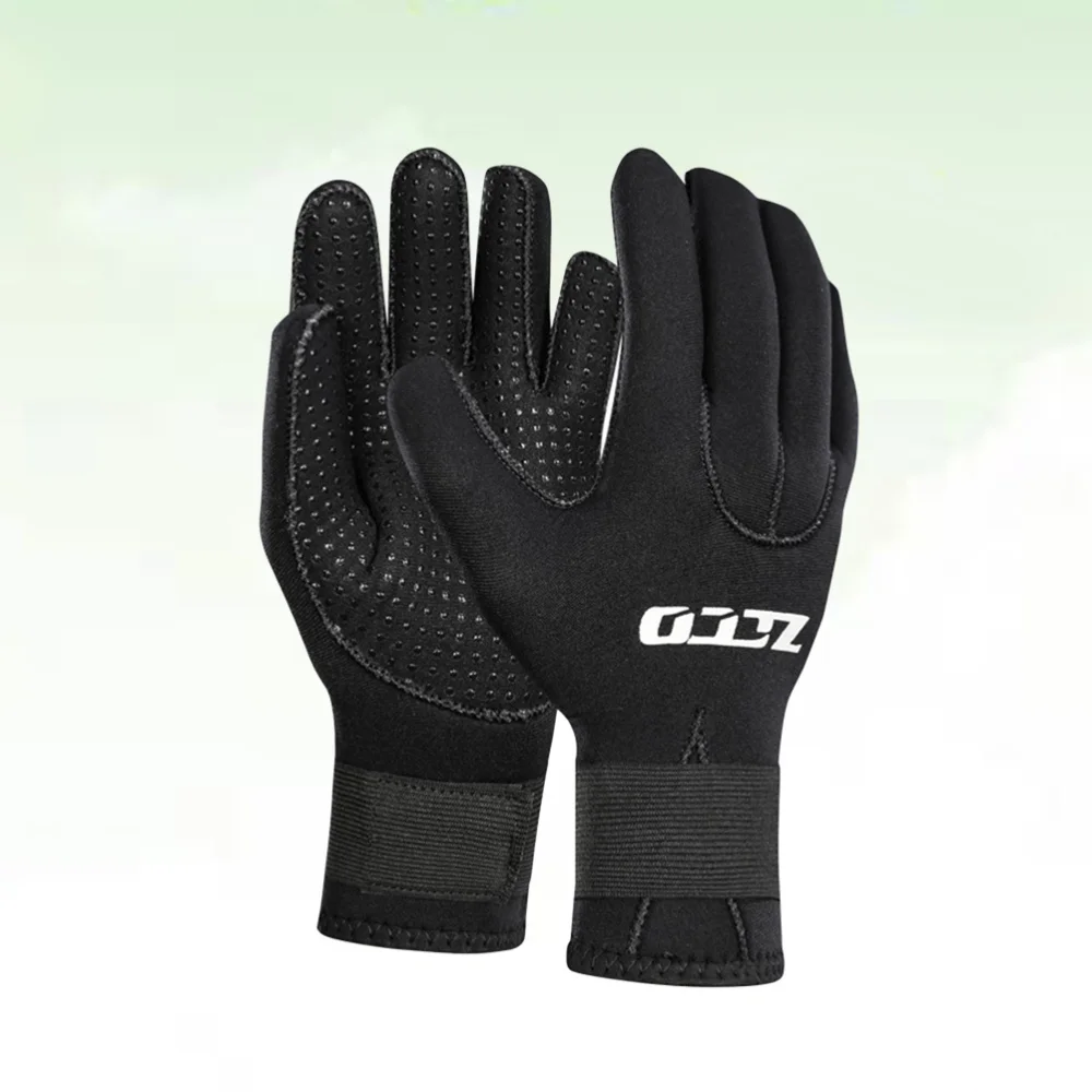 

3mm Thick Warm Diving Anti-Wear Non Snorkeling Scratch Prevention - Size (Black)