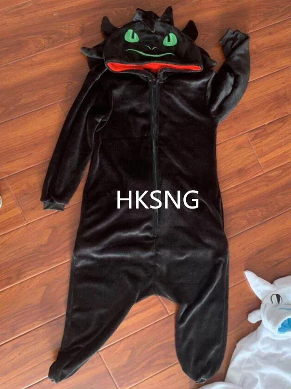HKSNG взрослый Единорог комбинезоны Кигуруми Пижама Костюм Дракона мультфильм