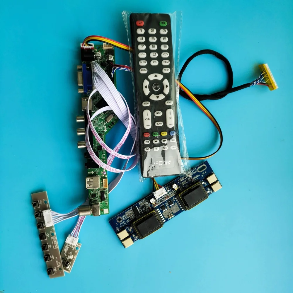 Комплект для M190PW01 V1/VD/V0/V2/V3/V4/V5/V6/V7 1440X900 19 &quotAV ТВ карта 30pin USB разрешение цифровой