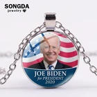 Ожерелье SONGDA Joe Biden для президента 2020, ожерелье с подвеской на тему американских президентских выборов Берни Сандерс Джо Biden