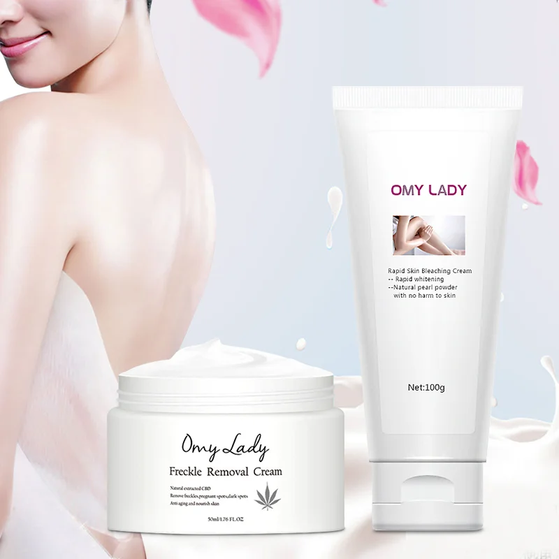 

Omy LADY Freckle Removal Cream Brightening Skin With Rapid Skin Bleaching Cream Whitening Natural pearl Powder Skin Care