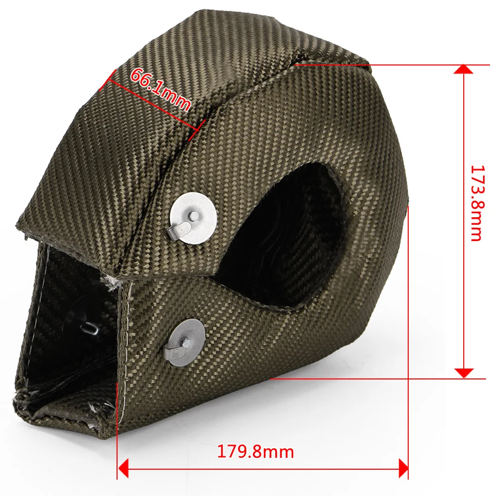 WLR RACING - 100% Full Titanium Turbo Heat Shield T3 Blanekt Fit:T2 T25 T28 GT28 GT30 GT35 and Most WLR1303T | Автомобили и