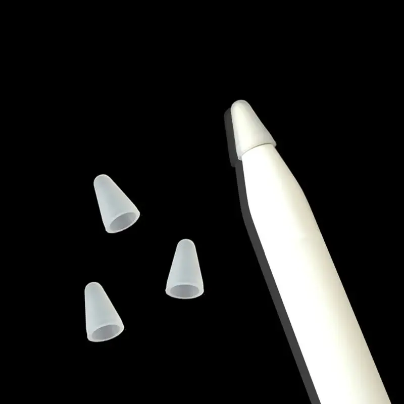 5 шт. немой силиконовый сменный наконечник чехол-накладка для Apple Pencil 1st 2nd Stylus ручка для тачскрина