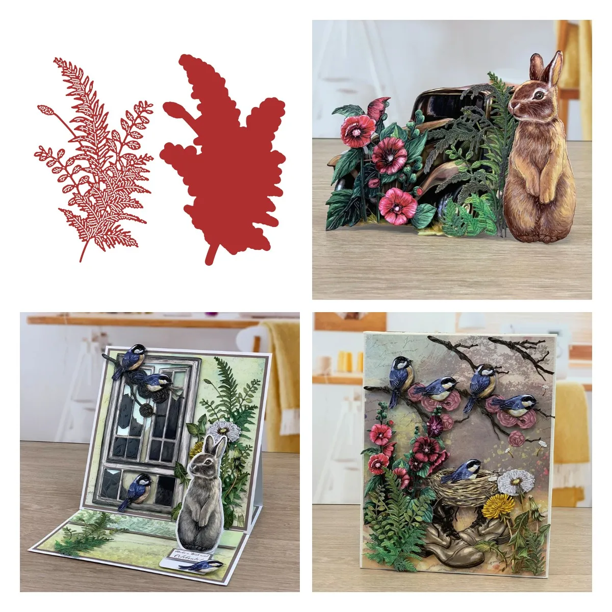 

Mimosa Metal Cutting Dies Scrapbook Diary Decoration Stencil Embossing Template DIY Greeting Card Handmade 2021 Clear stamps