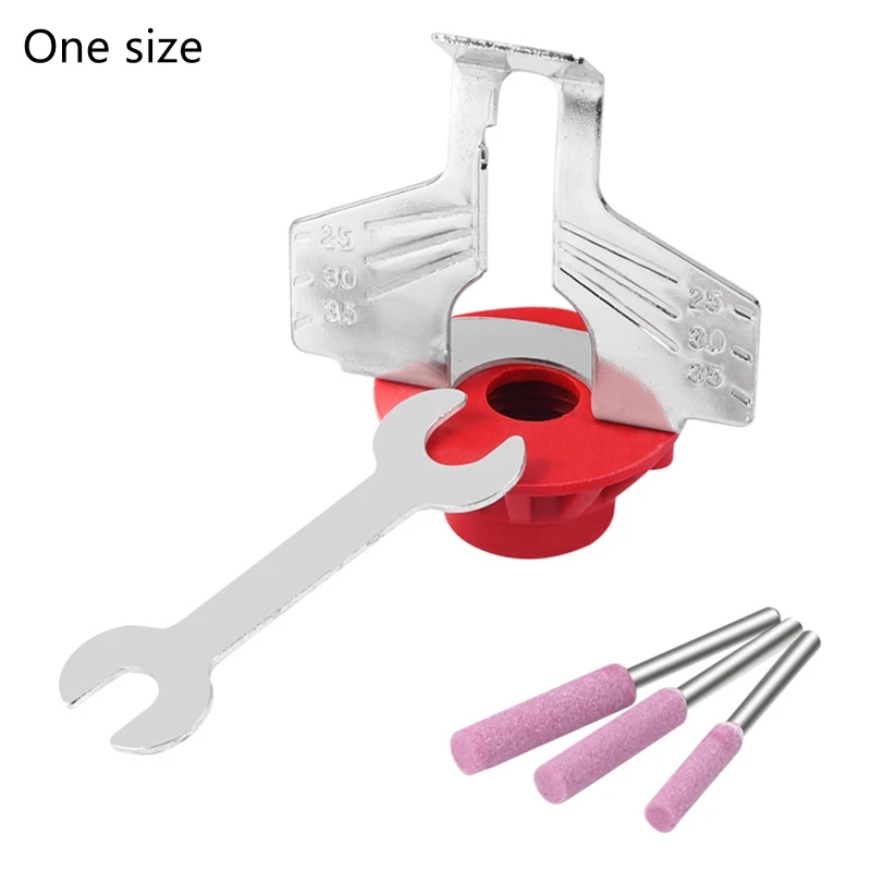 

Chainsaw Sharpening Kit Chain Saw Abrasives Electric Grinder Polishing Attachment Tool Accessories Set