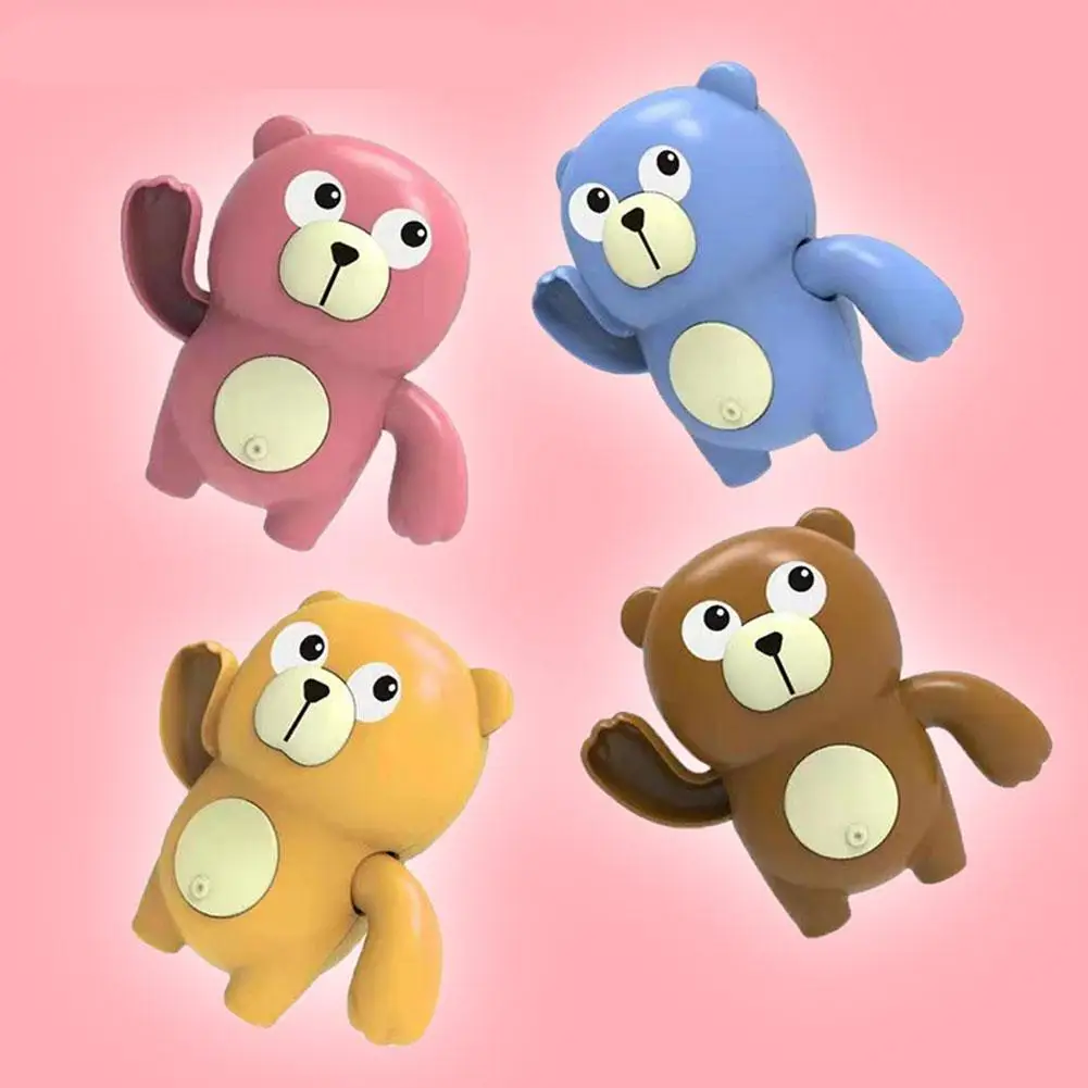 Children's Beach Toys Bath Toys Shark Type Wind-up Swimming Tail Wagging Rotating Device Baby Toy Puffer Fish Bear