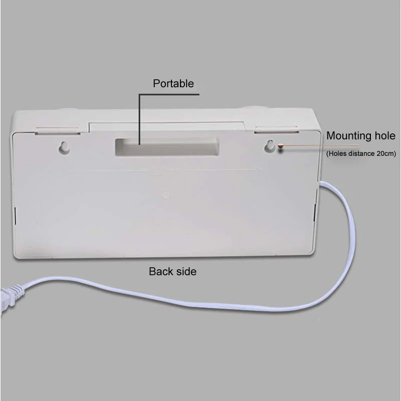 Огнеупорный пластиковый огнеупорный светодиодный аварийный светильник