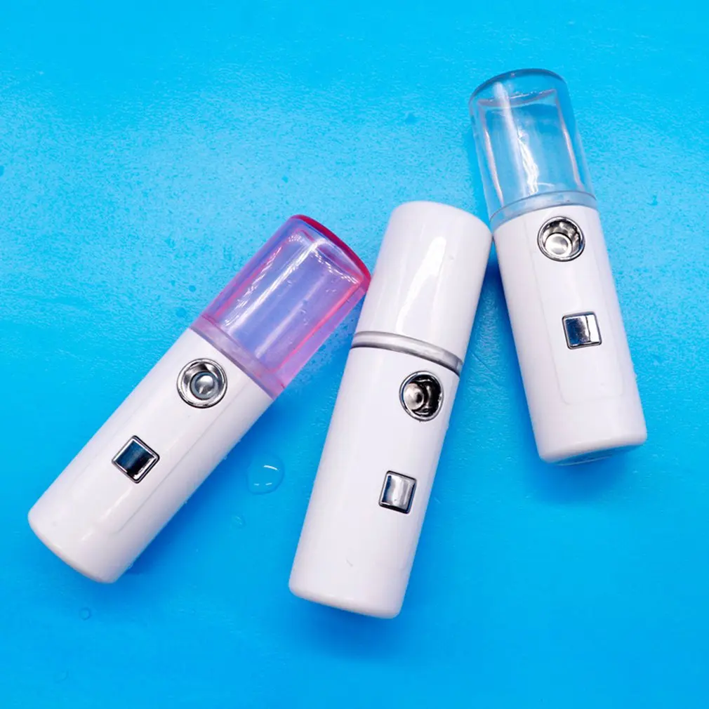 Мини косметический прибор для испарения лица usb зарядка наноспрей резервуар воды