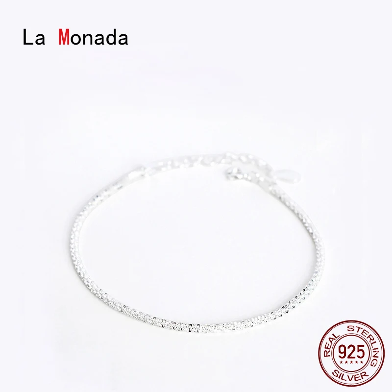 Женский минималистичный браслет La Monada ювелирное изделие из стерлингового