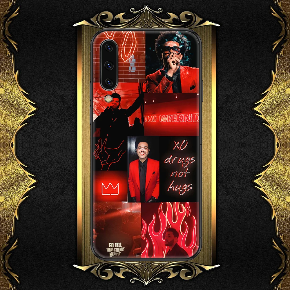 The Weeknd XO Singer Phone case For Samsung Galaxy A 3 5 7 8 10 20 21 30 40 50 51 70 71 E S 2016 2018 4G black fashion | Мобильные