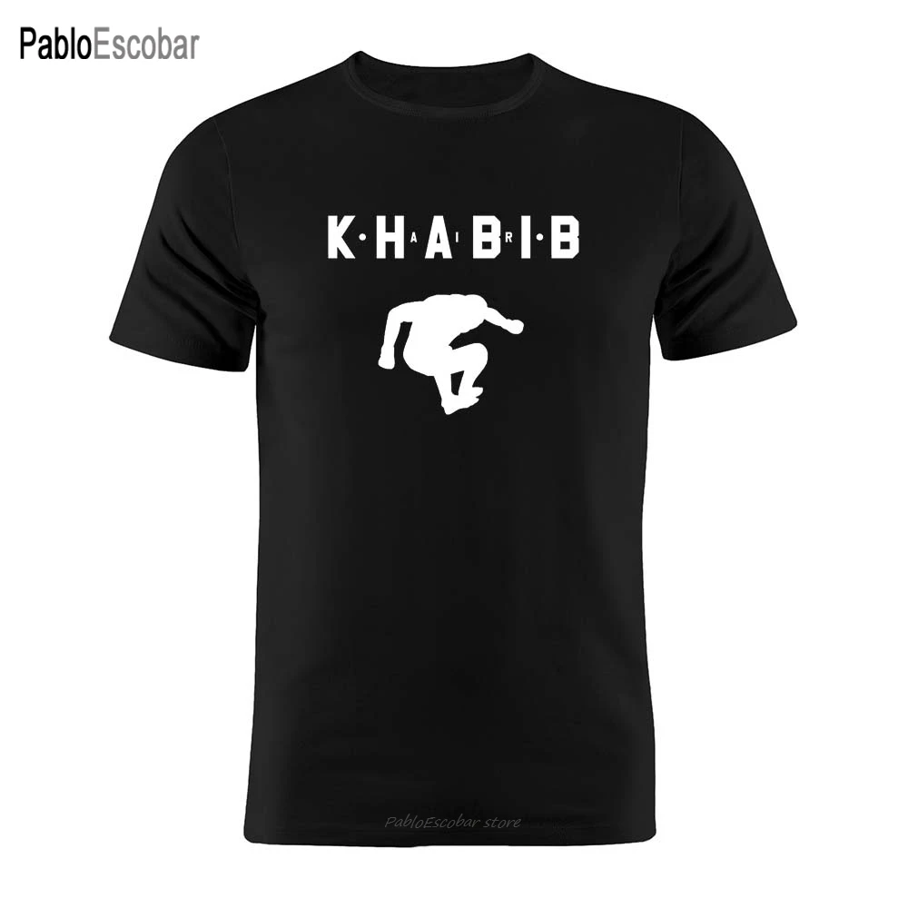 Shubuzhi хлопковая футболка унисекс Khabib пришлите мне силуэт местоположения
