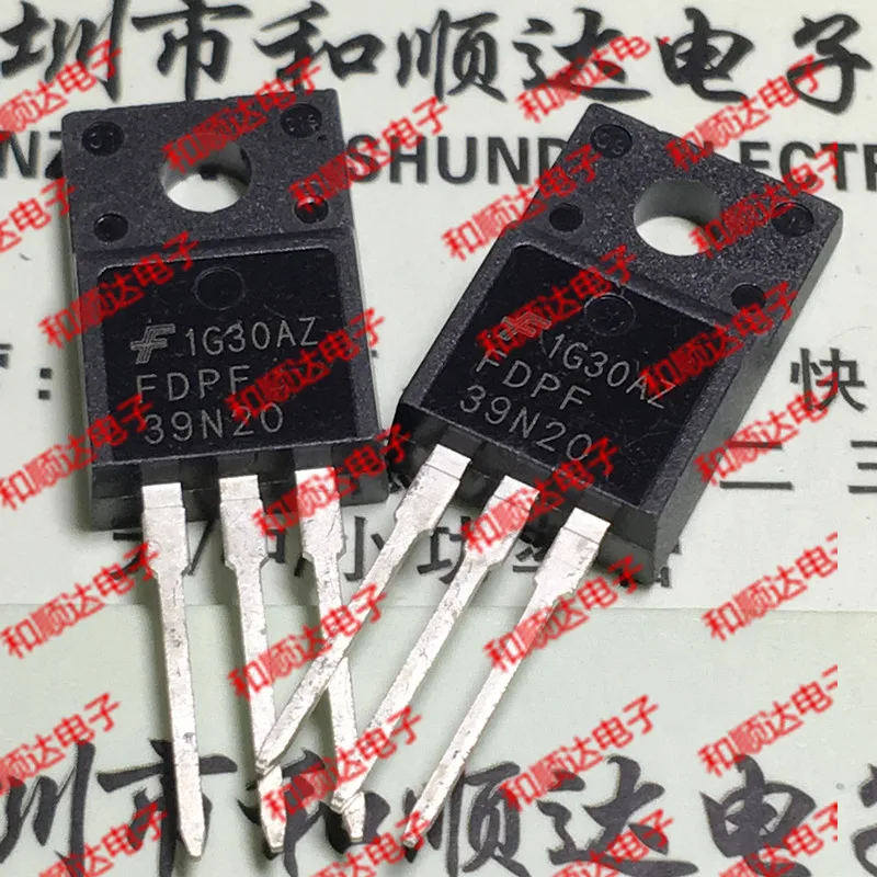 10 шт./лот FDPF39N20 New Spot TO 220F 200V 39A|Интегральные схемы| |