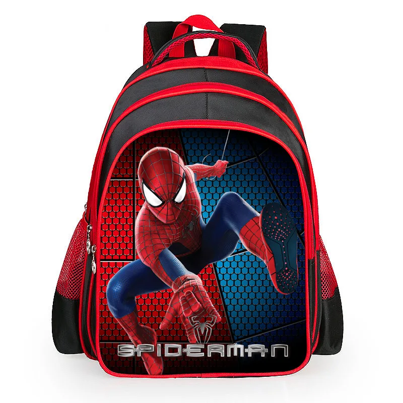 3D мультфильм Человек паук ортопедические детские школьные ранцы для мальчиков