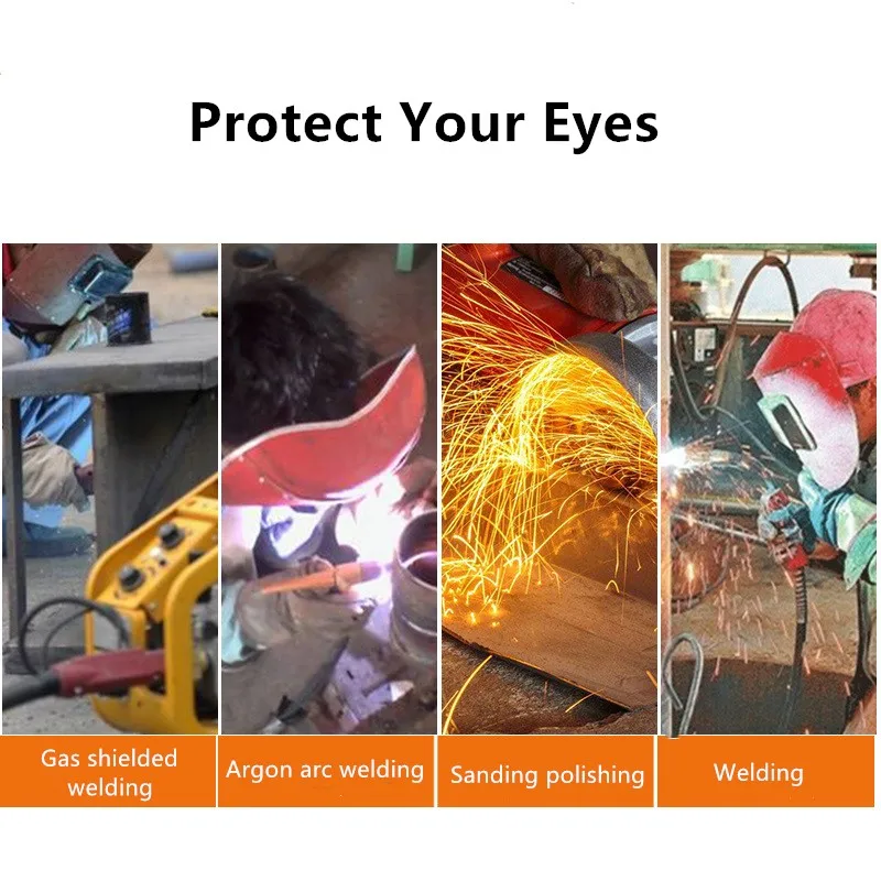 

Profession Solar Automatic Dimming Welding Protective Mask Welder Glasses Welding Goggles Eyes Protection