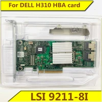 lsi 9211 8i pass through it expansion card pass through card original for dell h310 hba card