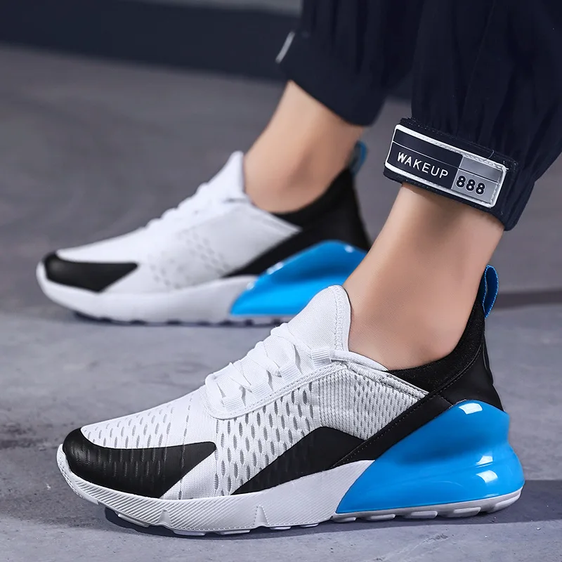 

Men Sneakers Spring Autumn Breathable Air Cushion Running Shoes Women Casual Sports Walking Couple Tennis Shoes Big Size 36- 47