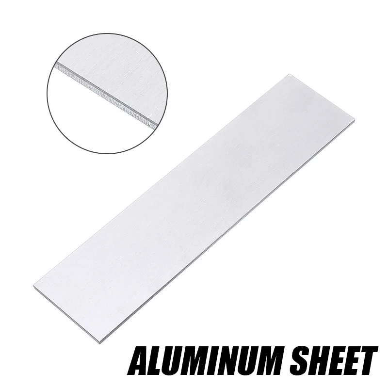 1Pcs 200x50x3mm 6061 Aluminum Flat Bar Flat Plate Sheet 3mm Thickness Cut Mill Stock For DIY