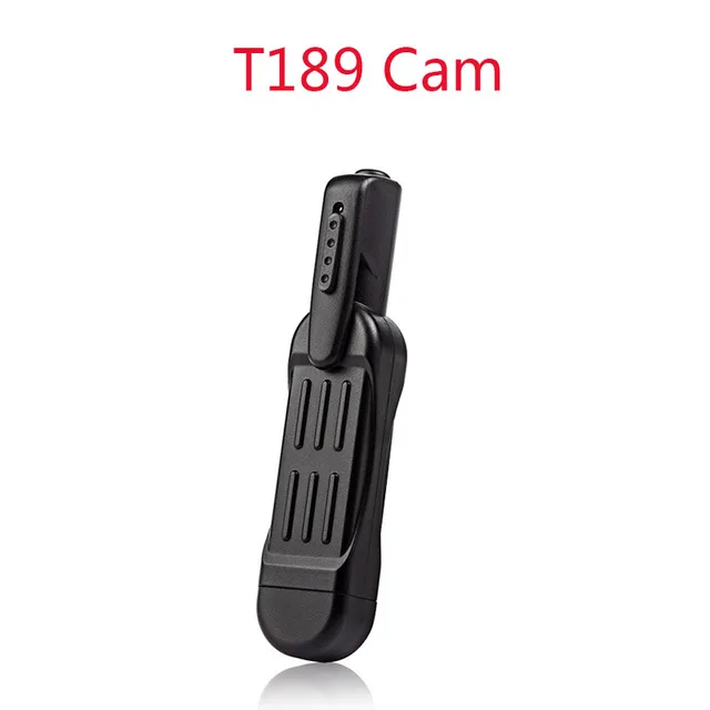 T189 Camera T189 мини видеокамера Full HD 1080P ручка камера носимая ручка камера Цифровая видеокамера DVR маленькая DV видеокамера Cop Cam PK SQ11 - Цвет: T189 Camera