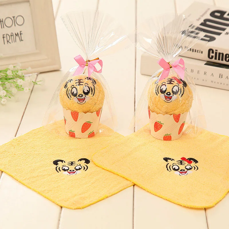 Полотенце в виде животных форме торта подарок мягкий милый для свадьбы дня