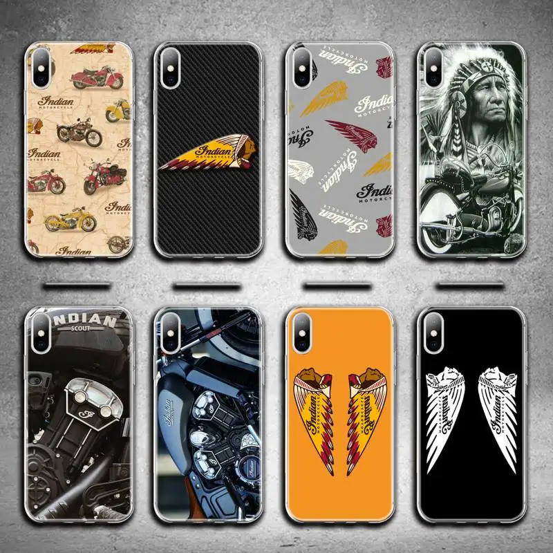 

Indian motorcycles Phone Case for iphone 12 pro max mini 11 pro XS MAX 8 7 6 6S Plus X 5S SE 2020 XR cover