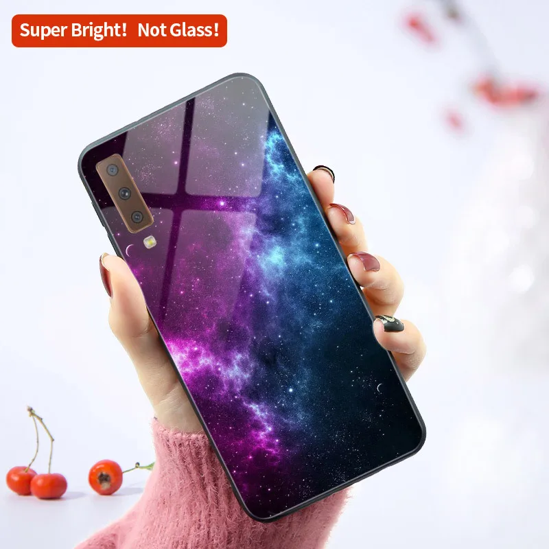 ПК для samsung A50 A70 A30 A40 A10 A20 A6 A7 A8 A9 2018 зеркальный чехол A5 2016 плюс роскошный накладка