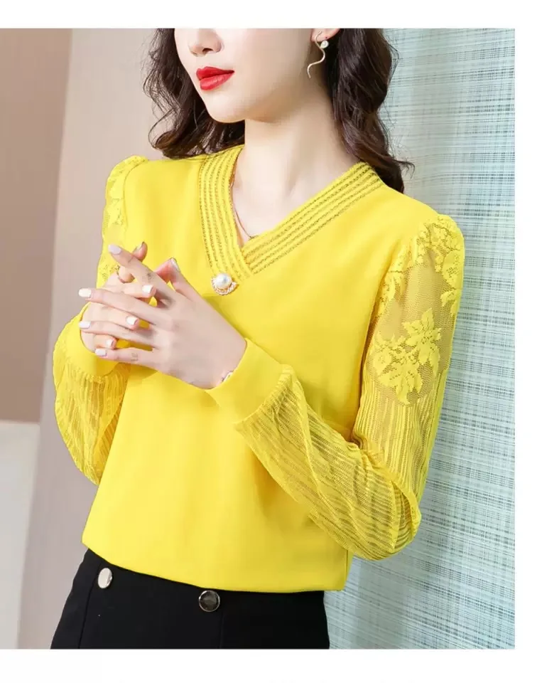

T-shirt Women 2021 New yellow Women White T Shirt summer Cotton T shirt