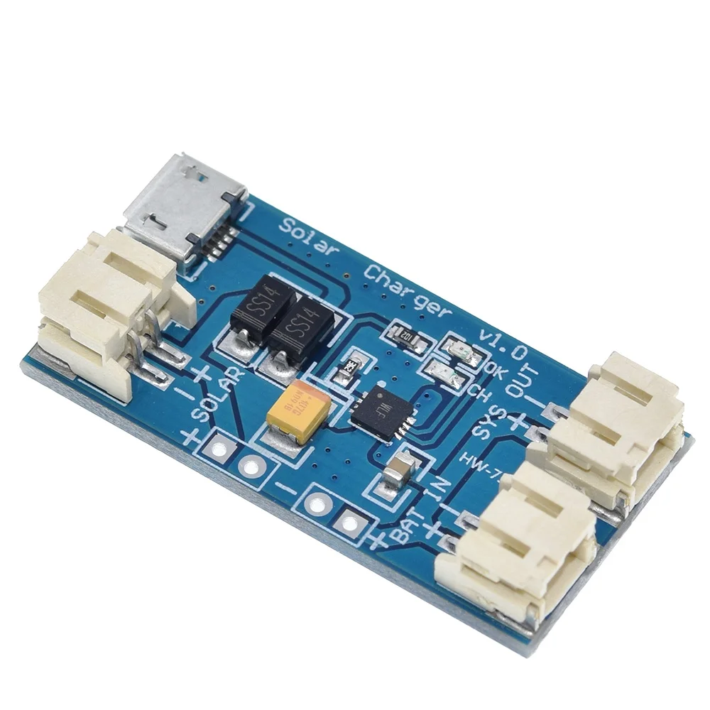 Плата зарядного устройства ShengYang для литий полимерных аккумуляторов 500мА чип