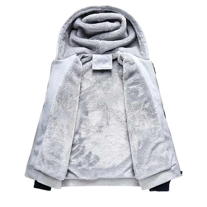 Зимний мужской тренировочный костюм 2021 новый толстый теплый трикотажный свитер