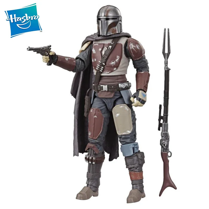 

6Inches Hasbro Star Wars Figures The Mandalorian PVC Animation Action and Toy Character Model Children's Toy Gift