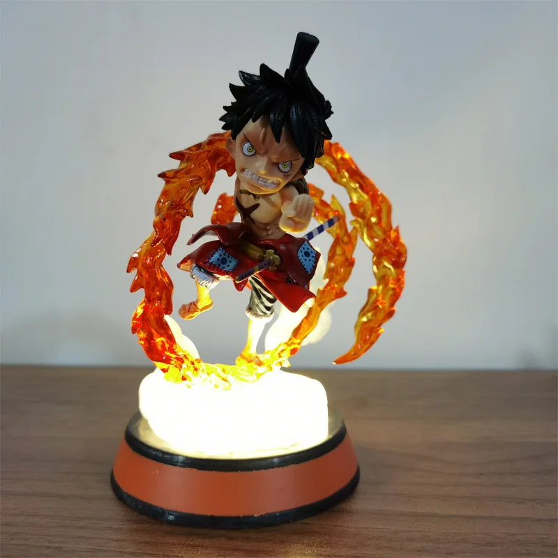 Аниме One Piece GK Monkey D. Luffy экшн-фигурка соломенная группа Милая версия Коллекционная