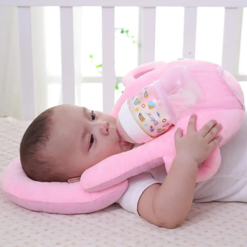 Baby Feeding Pillow Bottle Support Multifunctional Nursing Cushion Anti-Head Pillows Infant Pad  Мать и