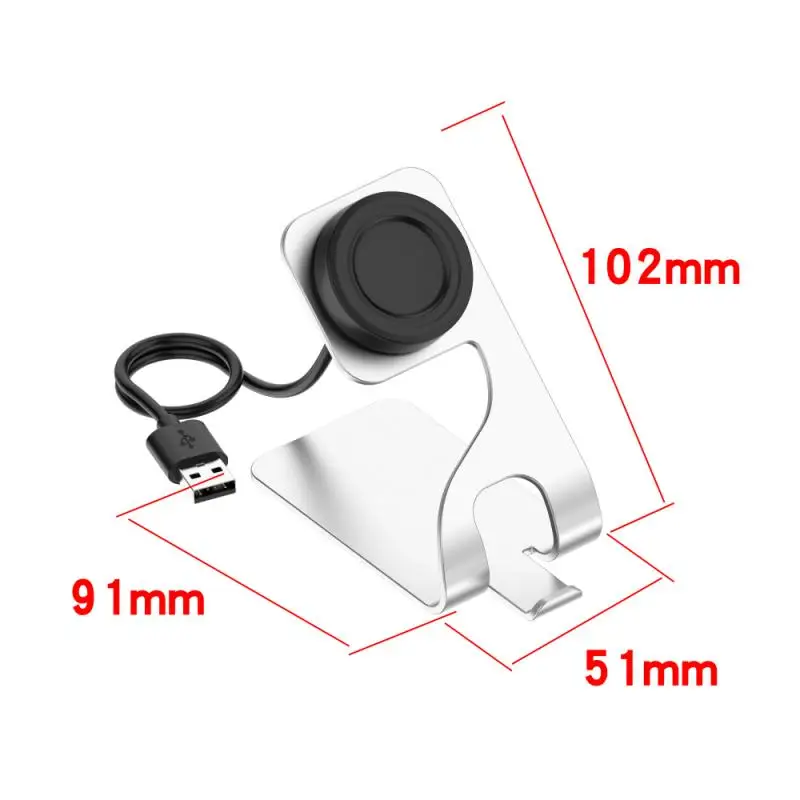 

Smart Bracelet Replacement Charging Cable Charger Stand Aluminum Desktop Holder For Samsung Galaxy Watch 3 Active Active1/2