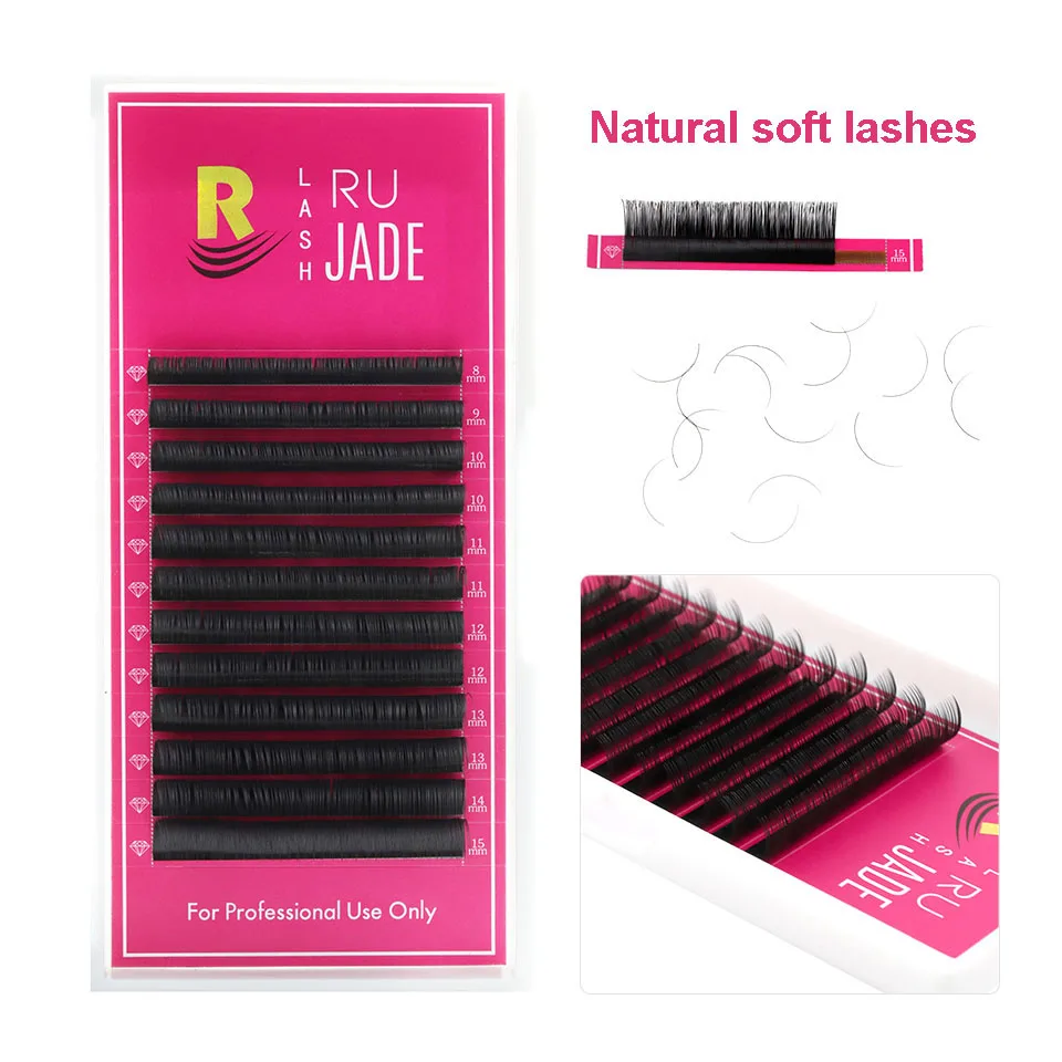 

Ресницы Накладные искусственная ресница из натуральной синтетической норки, индивидуальные удлинитель ресниц, 12 рядов, русский объем, мато...