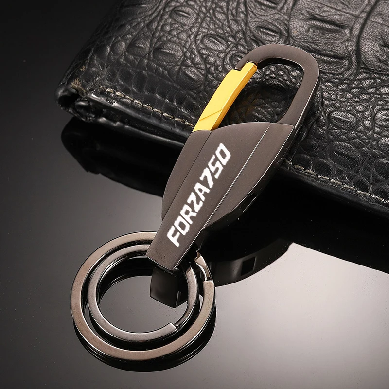Motorcycle Keychain Alloy Keyring Key Chain with Logo Key ring For HONDA FORZA 750 FORZA750