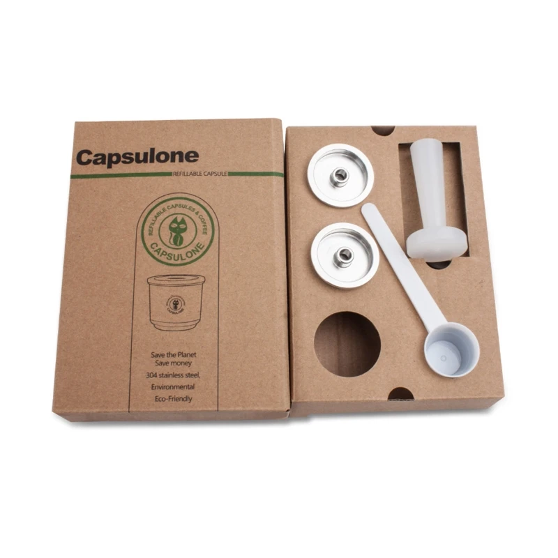 Многоразовая кофейная подставка из нержавеющей стали для кофе illy экологически