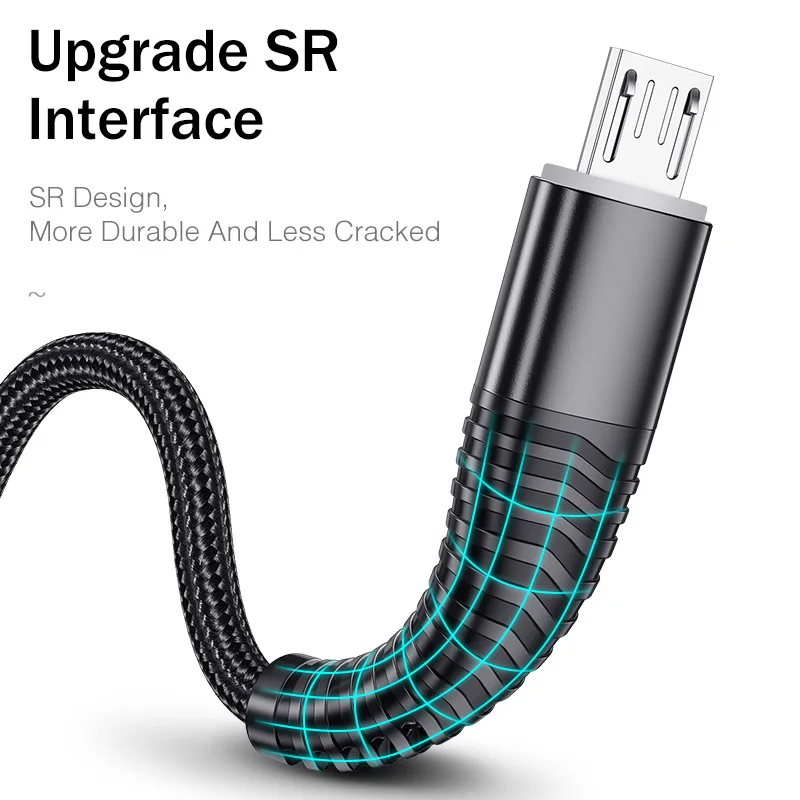 YKZ 3A Micro USB кабель Быстрая зарядка Android мобильный телефон Microusb быстрое зарядное
