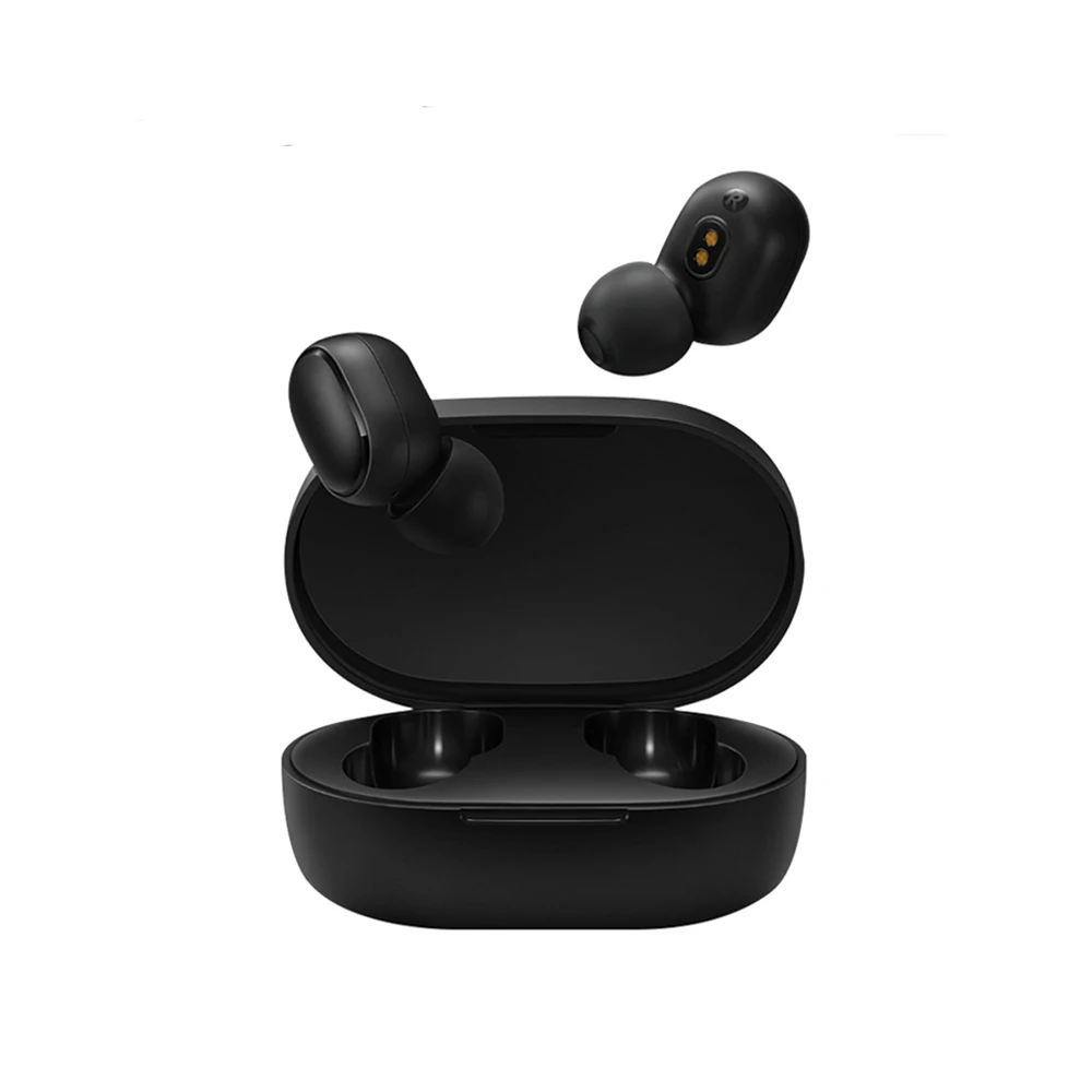 Xiaomi Redmi Airdots TWS беспроводные Bluetooth наушники стерео бас Bluetooth 5,0 с микрофоном громкой связи AI управление для honor