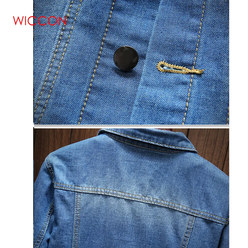 Мужская джинсовая куртка модная рваная в стиле хип-хоп ковбойская | одежда