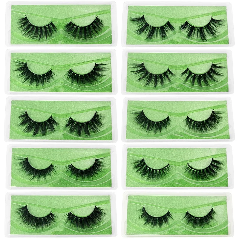 

30 Pairs 3D Mink Eyelashes Lasting Mink Lashes Natural Dramatic Volume Eyelashes Extension Thick Long False Eyelashes