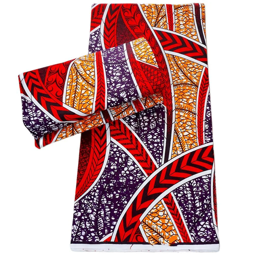 

African Prints Batik Pagne Real Wax Fabric Africa Sewing Wedding Dress Crafts Material 100% cotton ankara wax High Quality Tissu